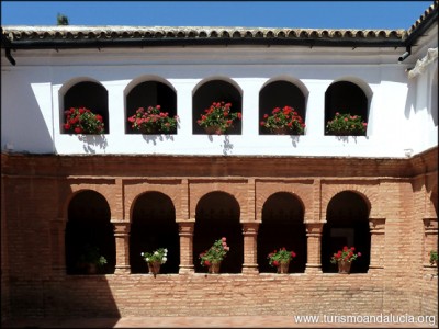 Patio de la Rábida en Huelva